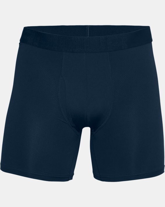 Men's UA Tech™ Mesh 6" Boxerjock® – 2-Pack, Blue, pdpMainDesktop image number 3